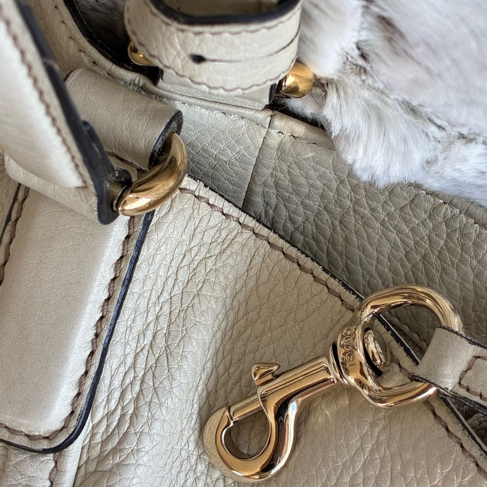 🤍 Gucci Soho Ivory Tote Bag - Picture 9 of 17